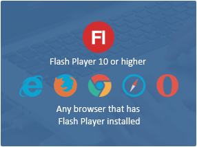 flash player required